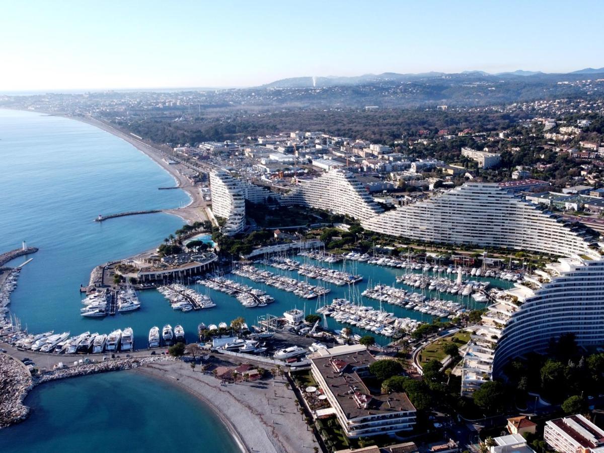 Blue Terrace Apartment - Marina Baie Des Anges Villeneuve-Loubet Esterno foto