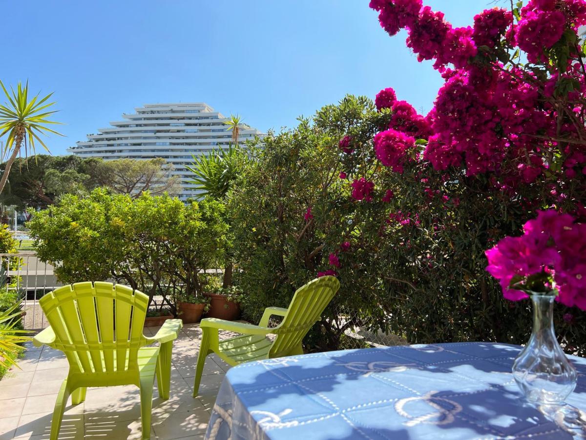 Blue Terrace Apartment - Marina Baie Des Anges Villeneuve-Loubet Esterno foto